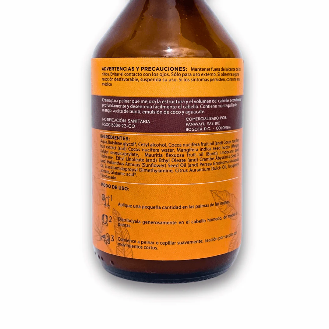 Crema para peinar reparadora - Panavayu - Image 3