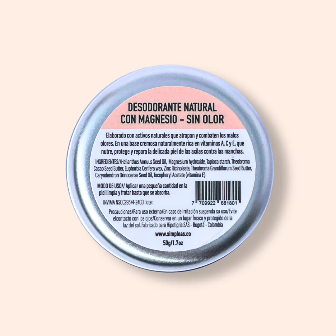 Desodorante Natural 50g - Simple As - Image 10