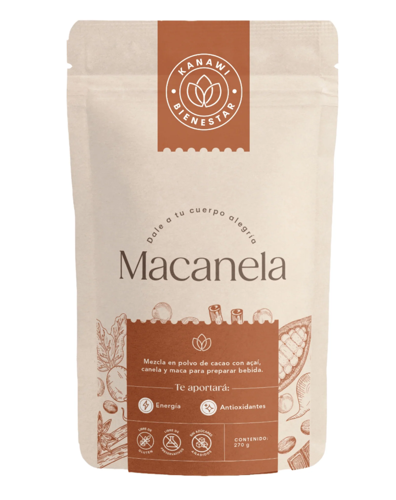 Macanela mezcla en polvo - Image 3