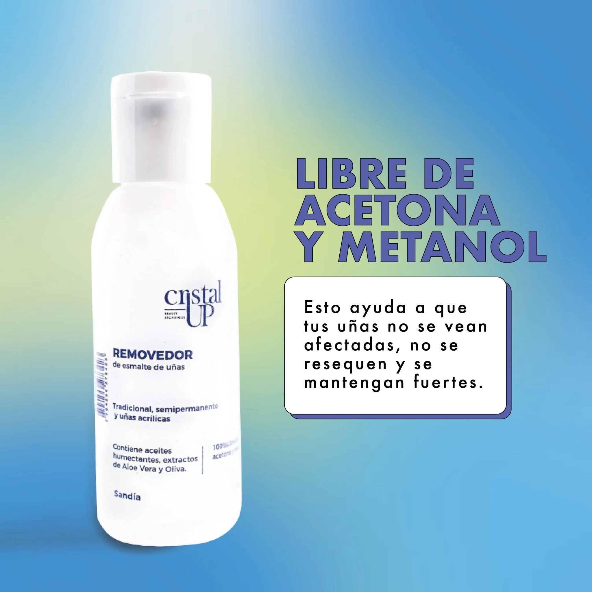 Removedor de esmalte - Cristal Up - Image 4